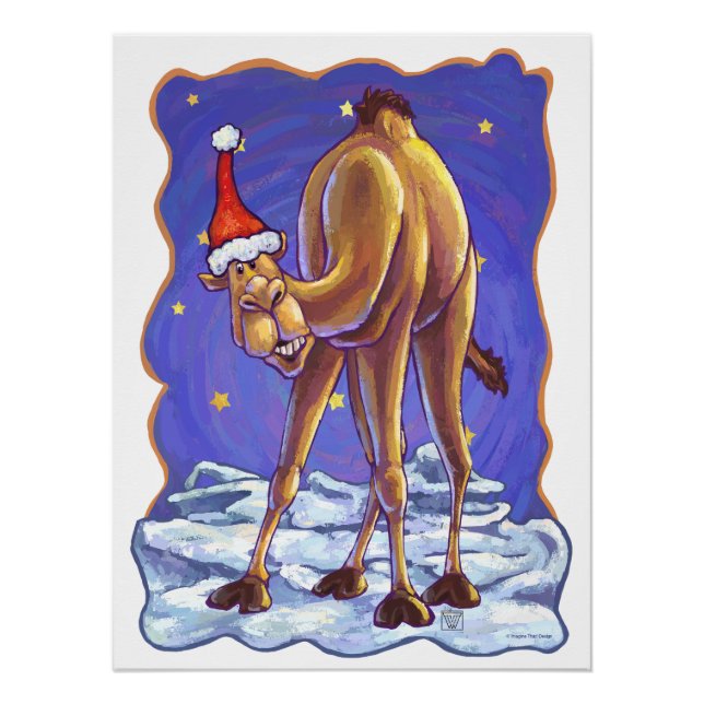 Pôster Camel Christmas (Frente)