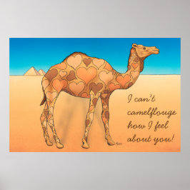 Pôster Camelflouge