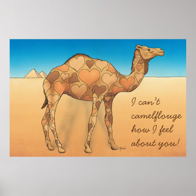 Pôster Camelflouge (Frente)