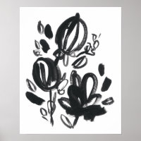 Cameo Bloom - Black and White