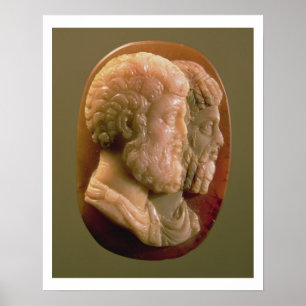 Poster Cameo que descreve Marcus Aurelius (121-180) e
