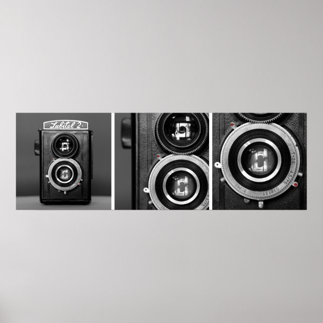 Pôster Câmera antiga 1 (Frente)