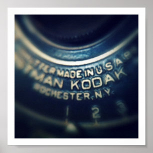 Pôster Câmera de bolso da veste do No1 de Kodak