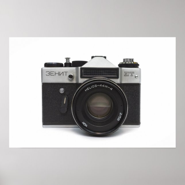 Pôster Câmera de filmagem antiga (Frente)