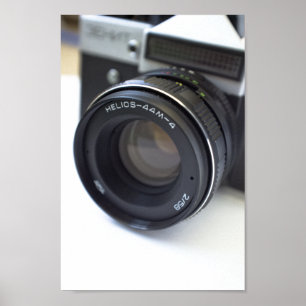 Pôster Câmera de filmagem antiga