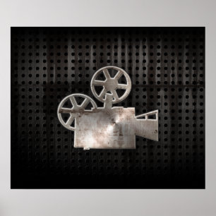 Pôster Câmera de filme áspera