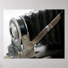 Câmera de filme Vintage com Bellows Close-Up 16x20