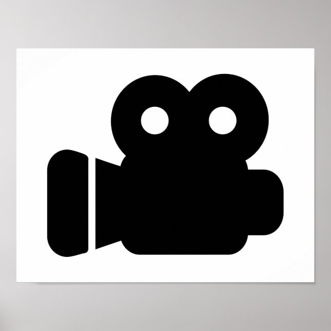 Pôster Câmera de filmes (Frente)