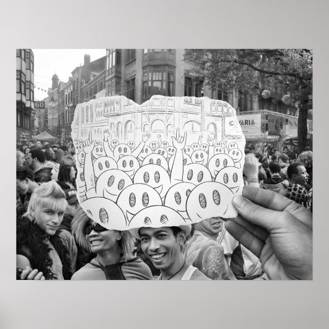 Pôster Câmera De Lápis - (Frente)