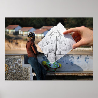 Poster Câmera De Lápis - Início