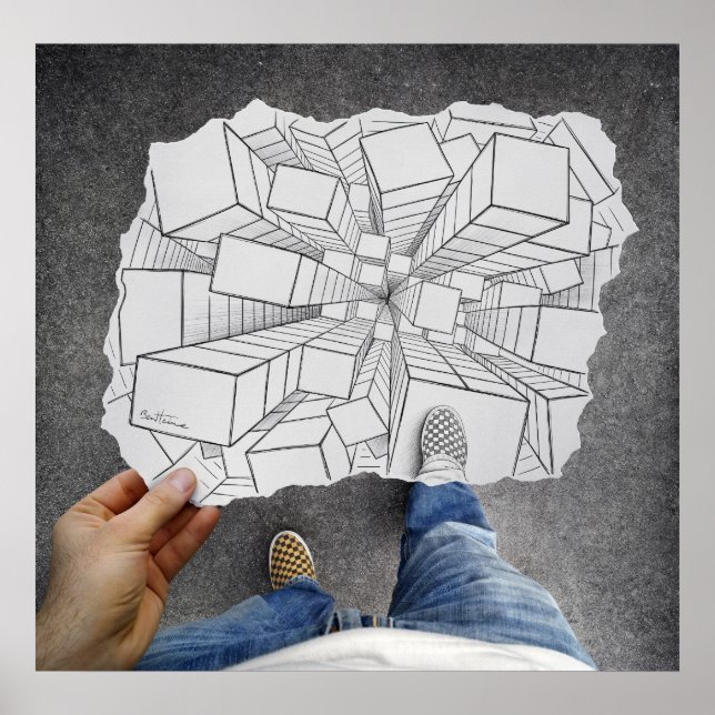 Pôster Câmera De Lápis - Vertigens (Frente)