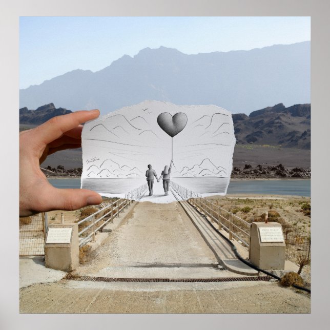 Pôster Câmera De Lápis Vs - Amantes (Frente)