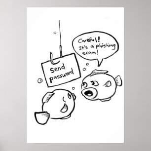 Poster Câmera de Phishing