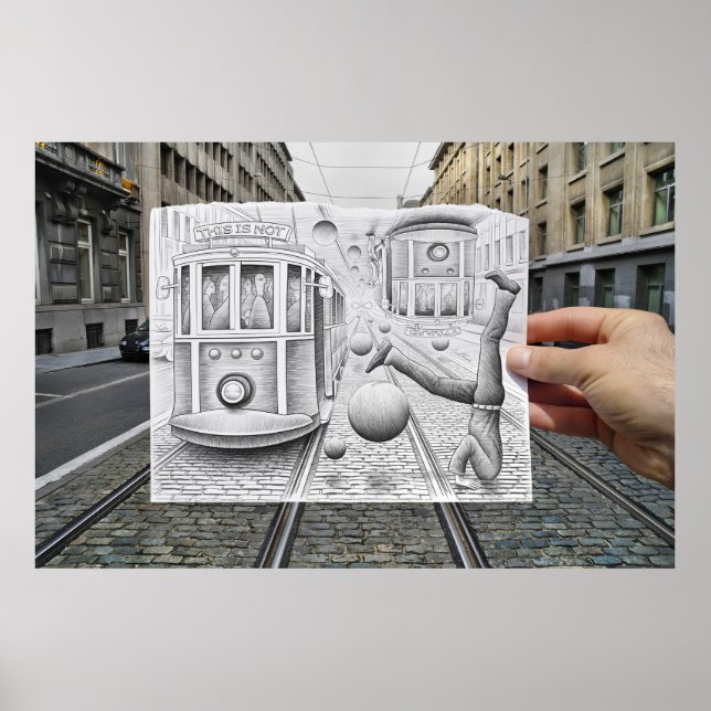 Pôster Câmera Pencil Vs - Isto Não É Gravidade (Frente)