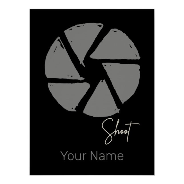 Pôster Câmera retrorreflectora de abertura de abertura po (Frente)