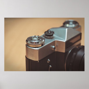 Poster Câmera Vintage