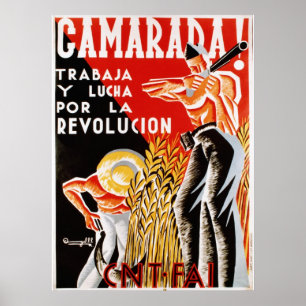 Pôster Camerada! cartel [poster dos camaradas]