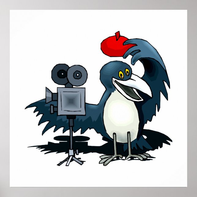 Poster Cameraman Crow (Frente)