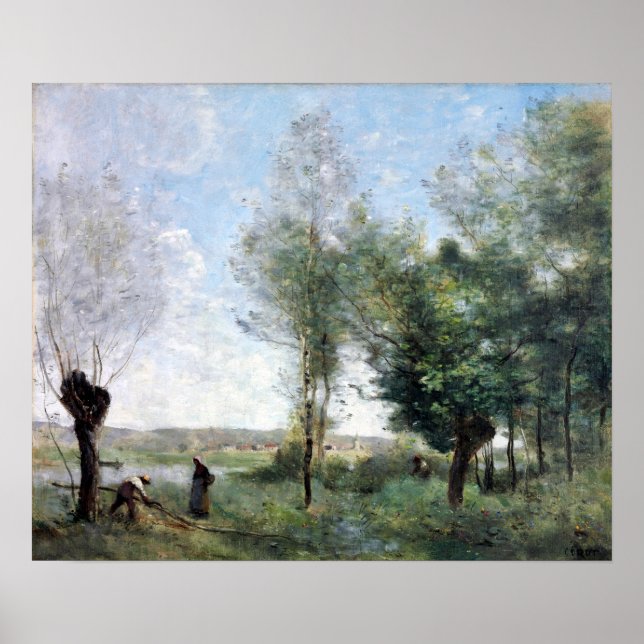 Poster Camille Corot Souvenir de Coubron (Frente)