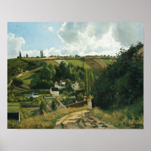 Pôster Camille Pissarro - monte de Jalais, Pontoise