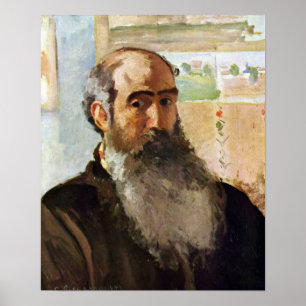 Pôster Camille Pissarro - retrato de auto
