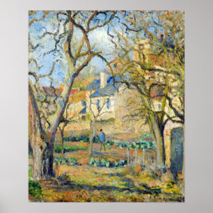 Poster Camille Pissarro Vegetal Jardim