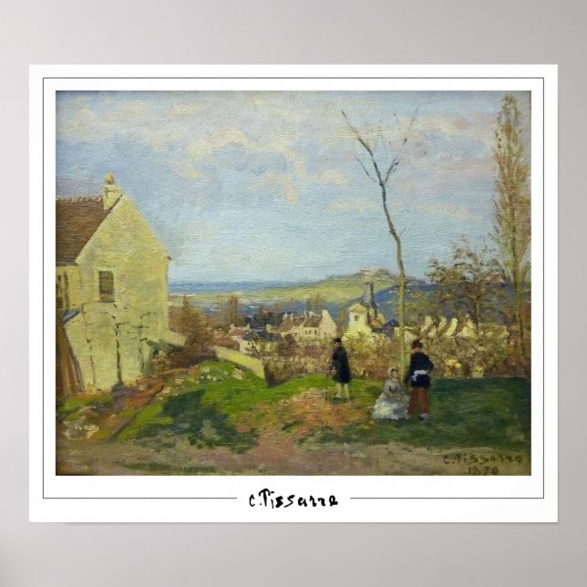 Poster Camille Pissarro Zedign Cartaz de Arte #403 (Frente)