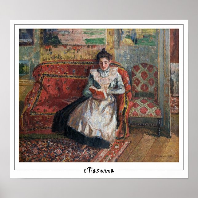 Poster Camille Pissarro Zedign Cartaz de Arte #417-2 (Frente)