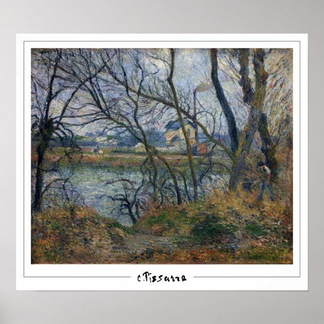 Poster Camille Pissarro Zedign Cartaz de Arte #547-2 (Frente)