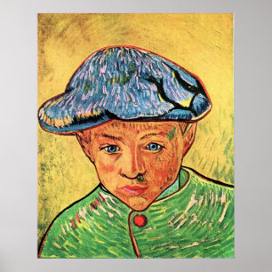 Poster Camilo Roulin por Vincent van Gogh
