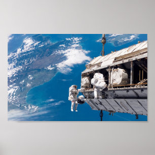 Poster Caminhada 1 do espaço