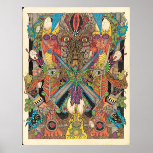 Poster Caminhada Allower da terra (passos na mãe)