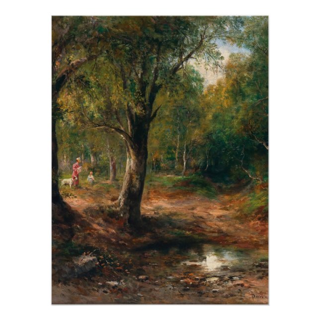 Pôster Caminhada na Floresta - Emil Barbarini (Frente)