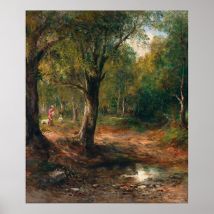 Poster Caminhada na Floresta - Emil Barbarini