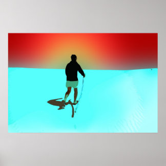 Pôster Caminhando no Deserto