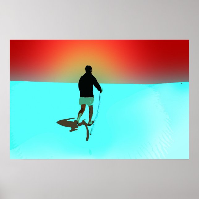 Pôster Caminhando no Deserto (Frente)