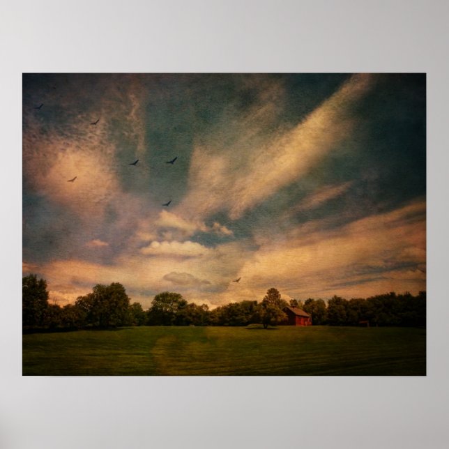 Pôster Caminhando pela Fazenda (Frente)