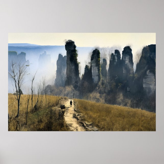 Poster Caminhando pelas Flutas do Diabo (Frente)