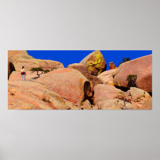 Pôster Caminhando pelo Wichitas IV - Cor saturada