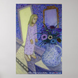 Poster Caminhante do sono - por Lora Shelley