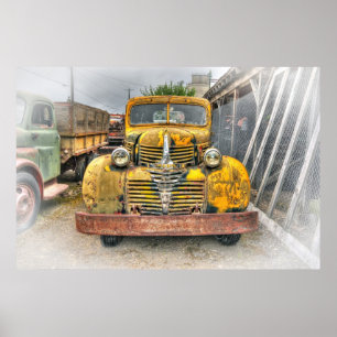 PÔSTER CAMINHÃO 1946 DE DODGE