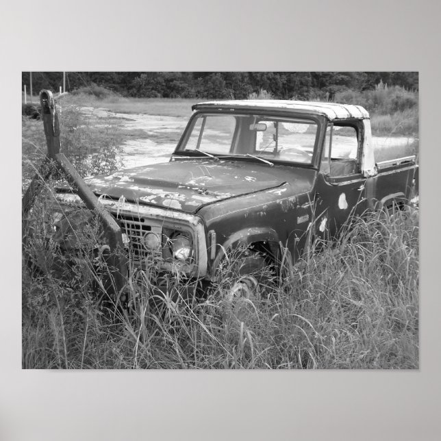 Poster Caminhão Antigo (Frente)