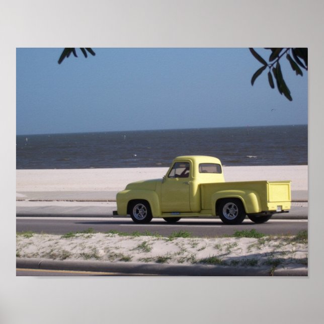 Pôster Caminhão antigo (Frente)