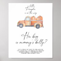 Caminhão de abóbora - quão grande é o jogo de barr