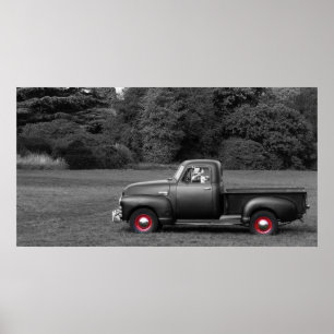 Poster Caminhão de Chevy 3100