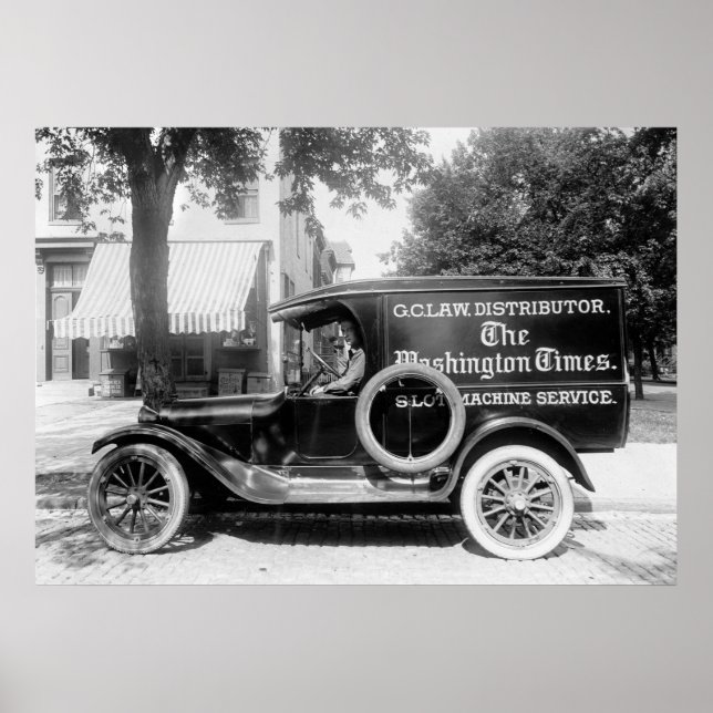 Pôster Caminhão do painel 1920 (Frente)