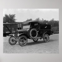 Caminhão Modelo T, 1925. Foto Antiga