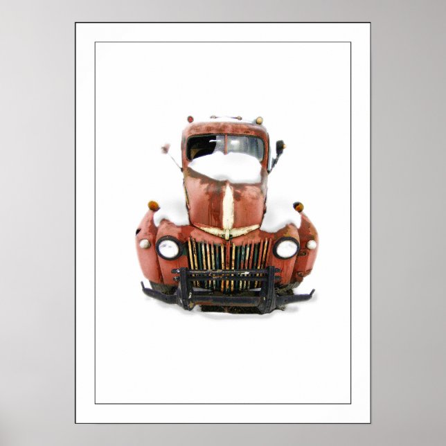 Pôster Caminhão preso n.o 1 (Frente)