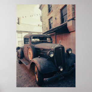 Poster Caminhão Vintage