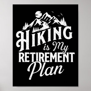 Poster Caminhar é Meu Plano de Aposentadoria - Trilha de